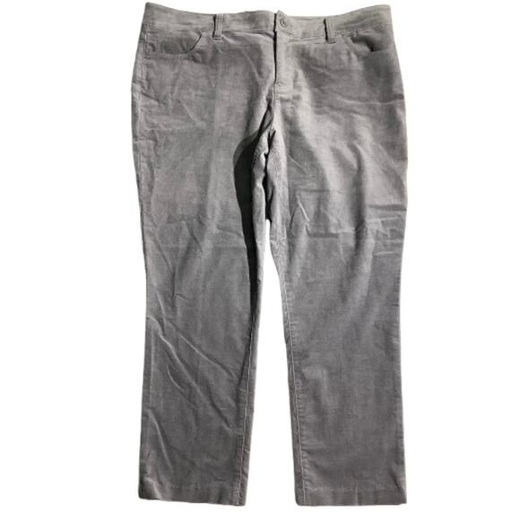 Talbots Signature Capris Women’s Size 16 Petite – Soft, Light Gray, Casual - Picture 1 of 8